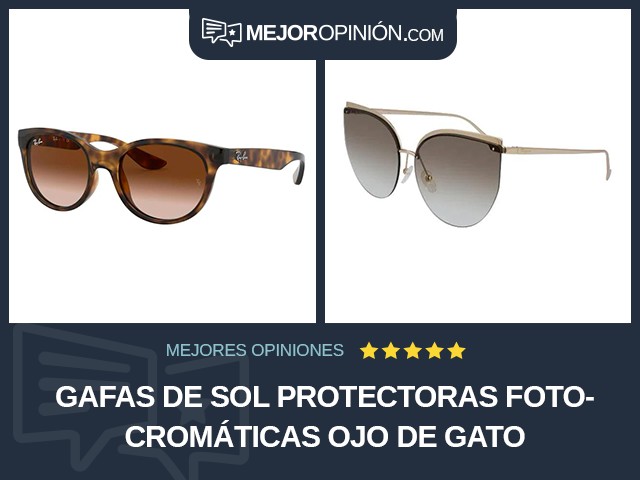 Gafas de sol protectoras Fotocromáticas Ojo de gato