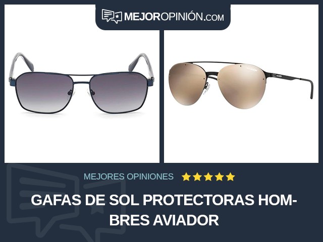 Gafas de sol protectoras Hombres Aviador
