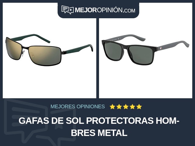 Gafas de sol protectoras Hombres Metal