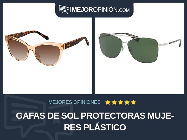 Gafas de sol protectoras Mujeres Plástico