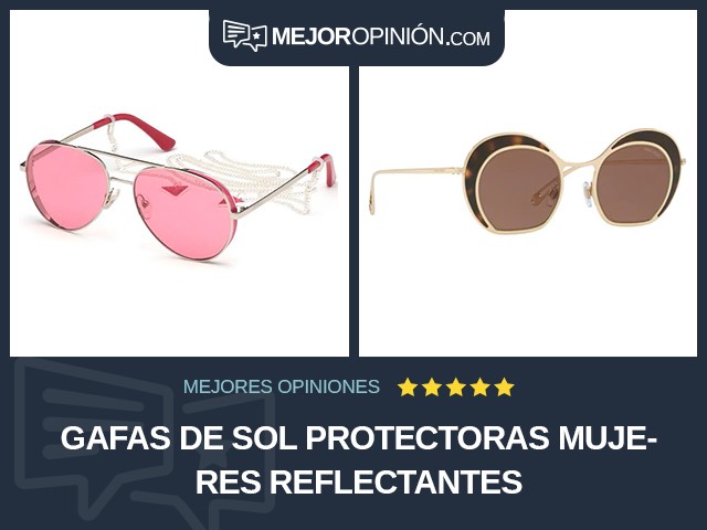 Gafas de sol protectoras Mujeres Reflectantes