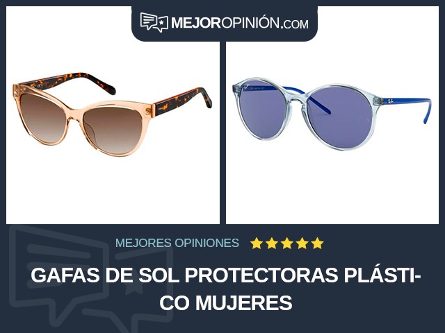 Gafas de sol protectoras Plástico Mujeres