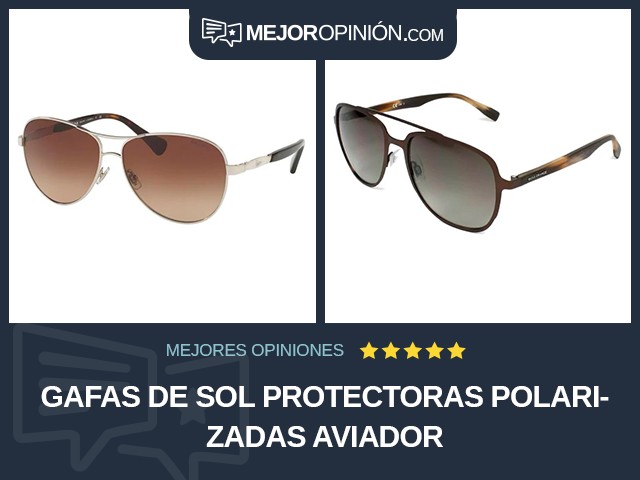 Gafas de sol protectoras Polarizadas Aviador