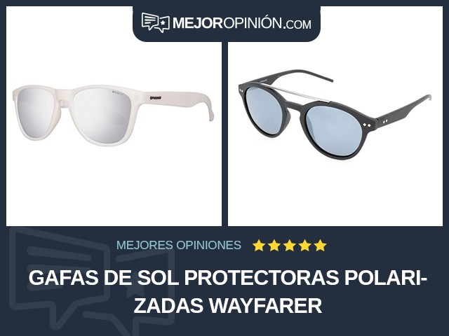 Gafas de sol protectoras Polarizadas Wayfarer
