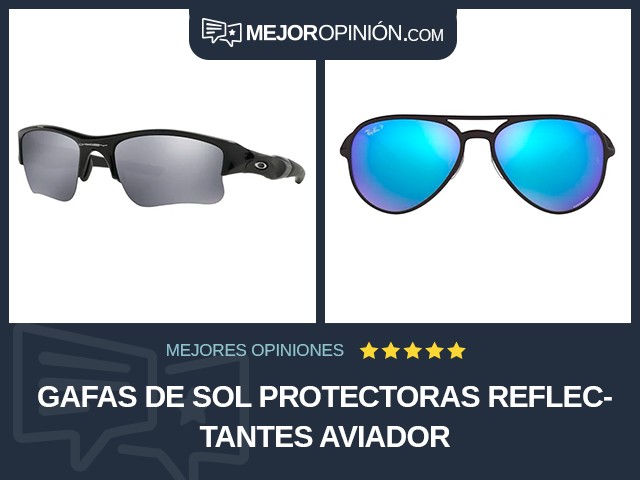 Gafas de sol protectoras Reflectantes Aviador