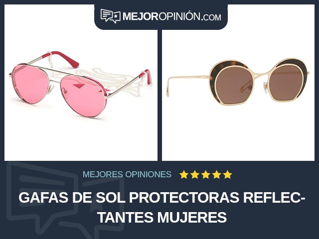 Gafas de sol protectoras Reflectantes Mujeres