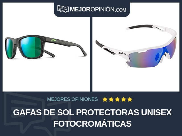 Gafas de sol protectoras Unisex Fotocromáticas