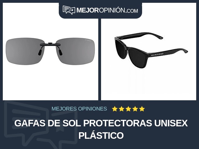 Gafas de sol protectoras Unisex Plástico