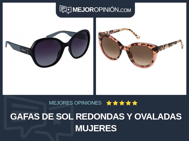 Gafas de sol Redondas y ovaladas Mujeres