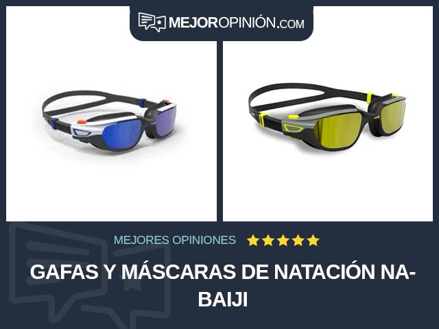 Gafas y máscaras de natación Nabaiji