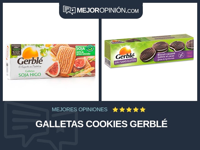 Galletas Cookies Gerblé