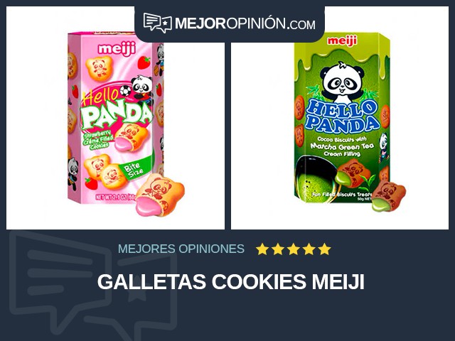 Galletas Cookies Meiji