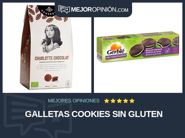 Galletas Cookies Sin gluten