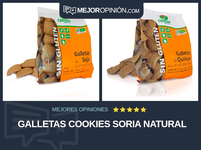 Galletas Cookies Soria Natural