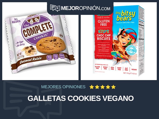 Galletas Cookies Vegano