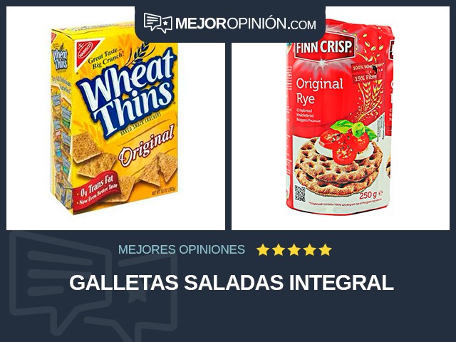 Galletas saladas Integral
