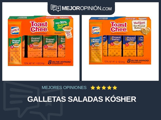 Galletas saladas Kósher