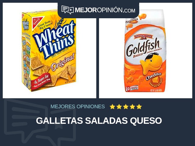 Galletas saladas Queso