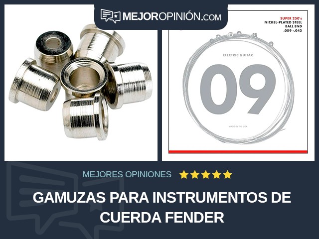 Gamuzas para instrumentos de cuerda Fender