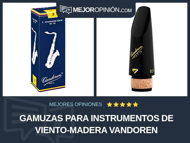 Gamuzas para instrumentos de viento-madera Vandoren