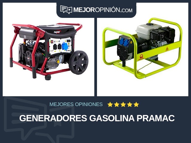 Generadores Gasolina PRAMAC