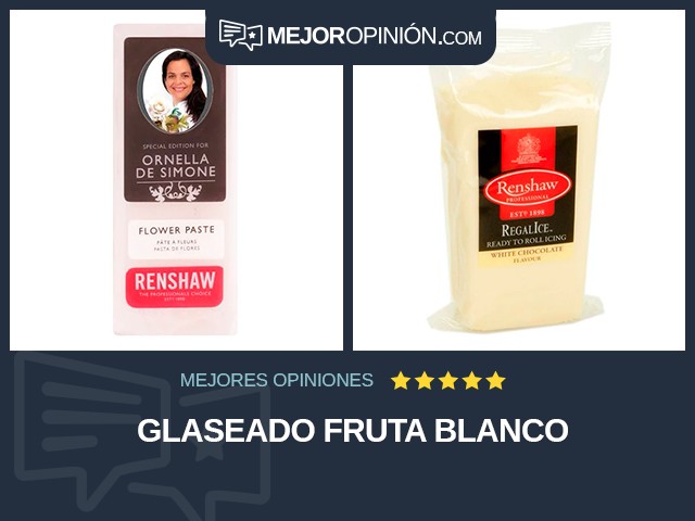 Glaseado Fruta Blanco