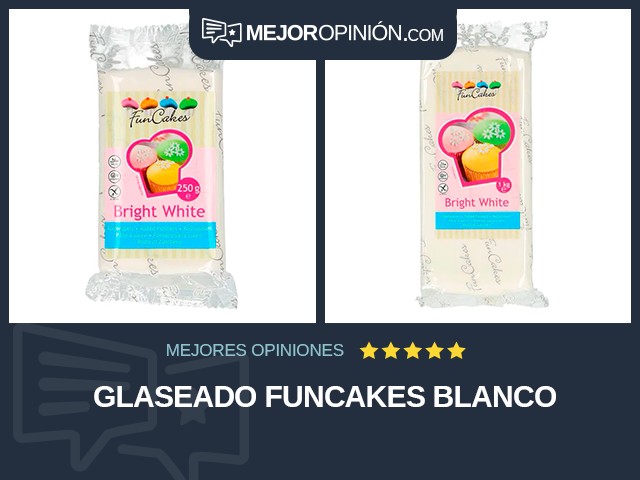 Glaseado FunCakes Blanco