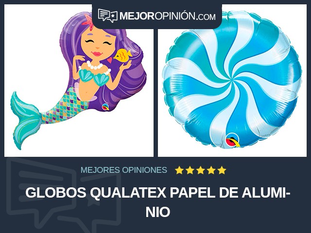 Globos Qualatex Papel de aluminio