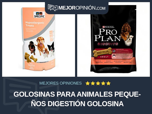 Golosinas para animales pequeños Digestión Golosina