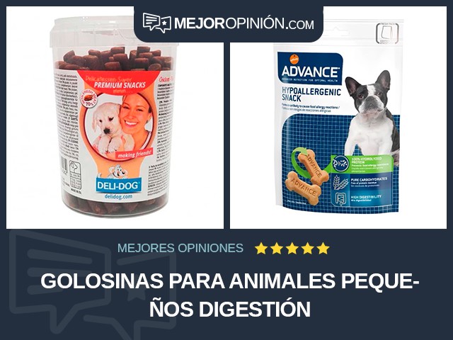 Golosinas para animales pequeños Digestión