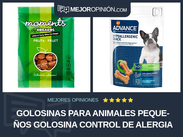 Golosinas para animales pequeños Golosina Control de alergia