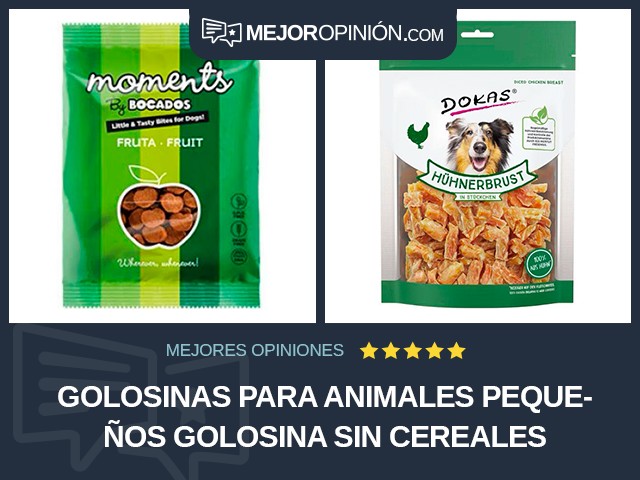 Golosinas para animales pequeños Golosina Sin cereales