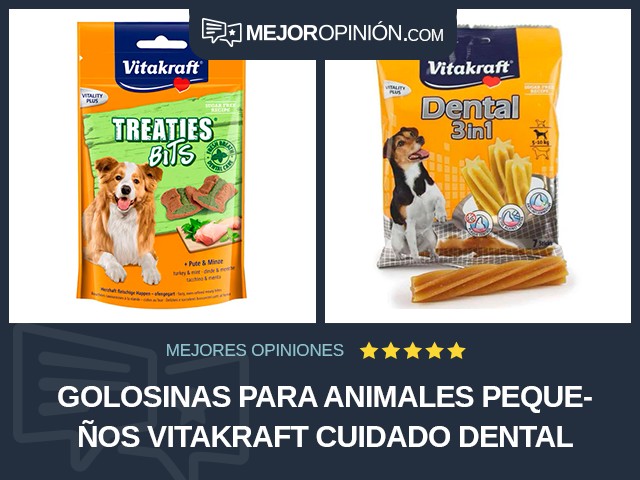 Golosinas para animales pequeños Vitakraft Cuidado dental