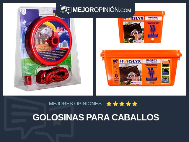 Golosinas para caballos