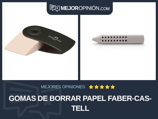 Gomas de borrar Papel Faber-Castell