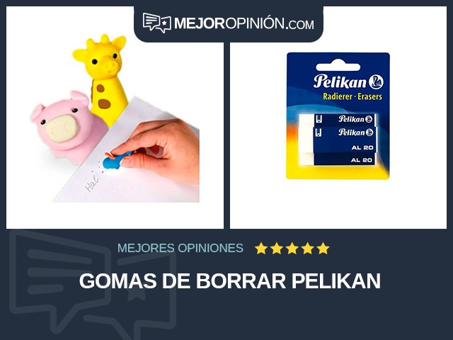 Gomas de borrar Pelikan