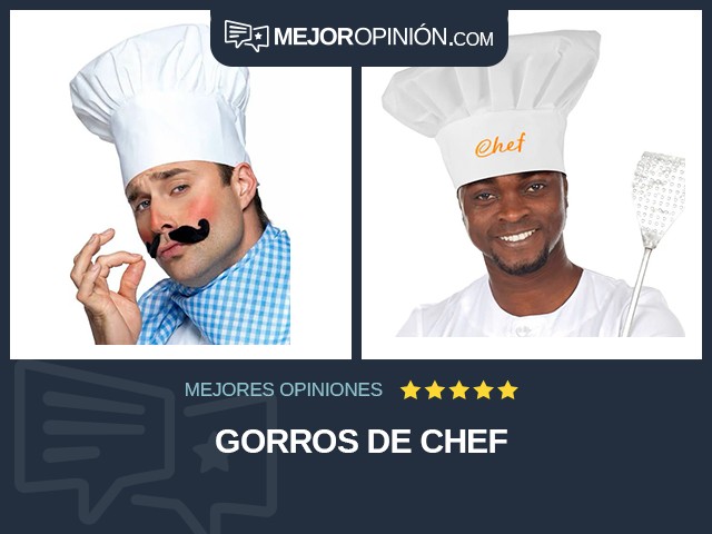 Gorros de chef