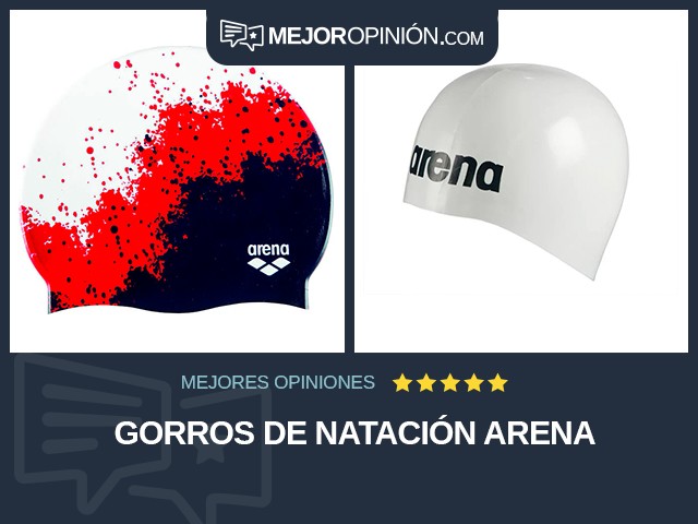 Gorros de natación arena