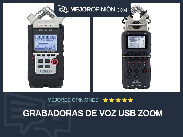 Grabadoras de voz USB Zoom