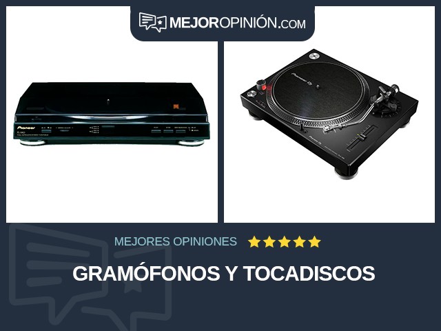 Gramófonos y tocadiscos