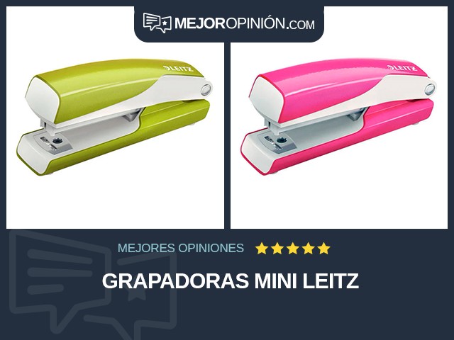 Grapadoras Mini Leitz