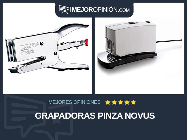 Grapadoras Pinza Novus