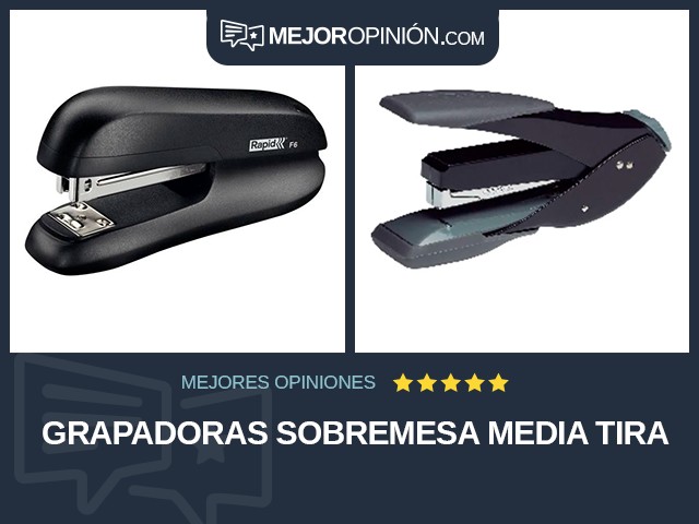 Grapadoras Sobremesa Media tira