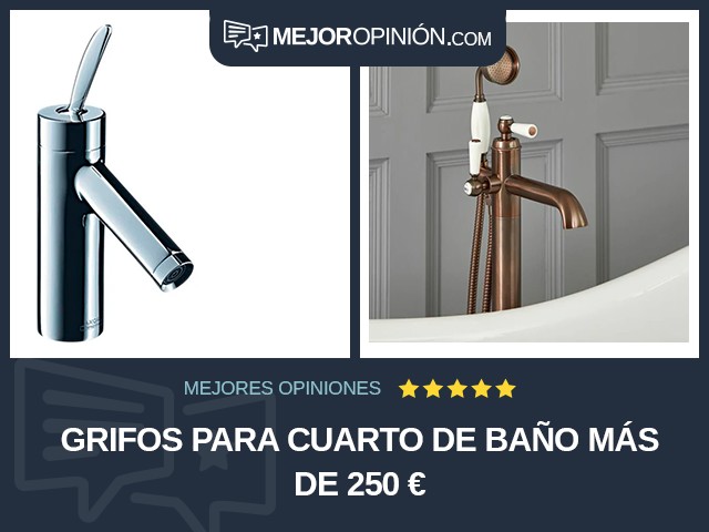 Grifos Para cuarto de baño Más de 250 €