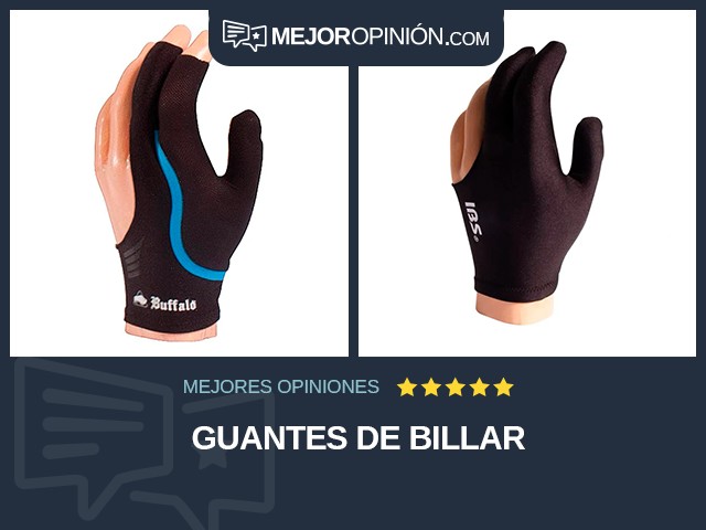 Guantes de billar