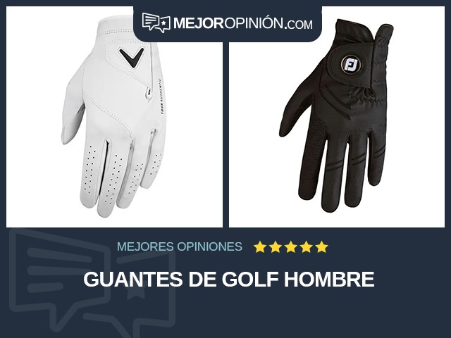 Guantes de golf Hombre