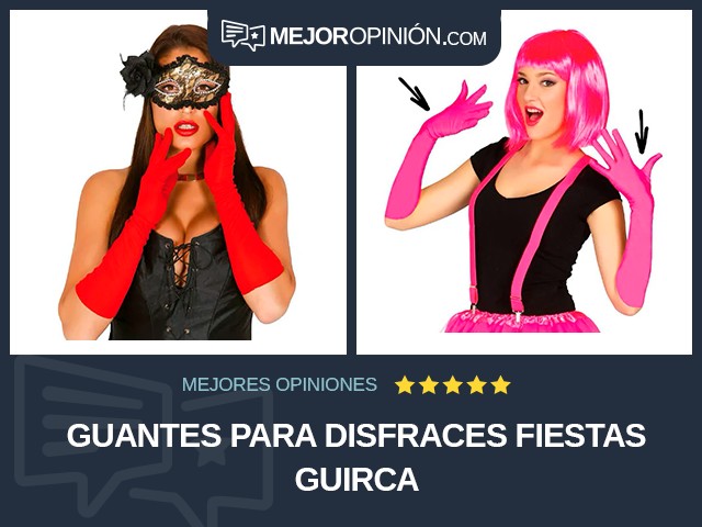 Guantes para disfraces Fiestas Guirca