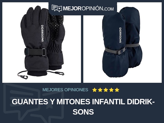 Guantes y mitones Infantil Didriksons