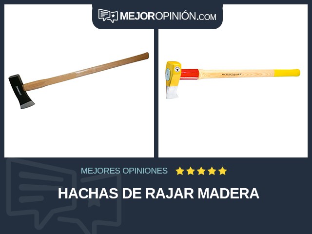 Hachas De rajar Madera