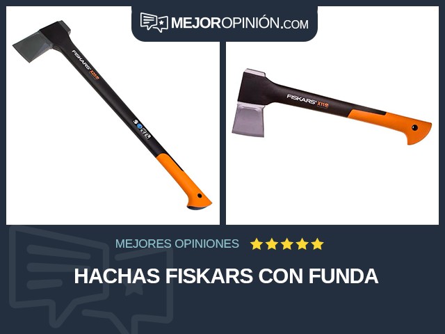 Hachas Fiskars Con funda